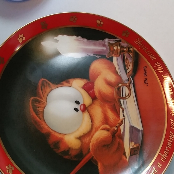Garfield Plate Collectible - Picture 5 of 12